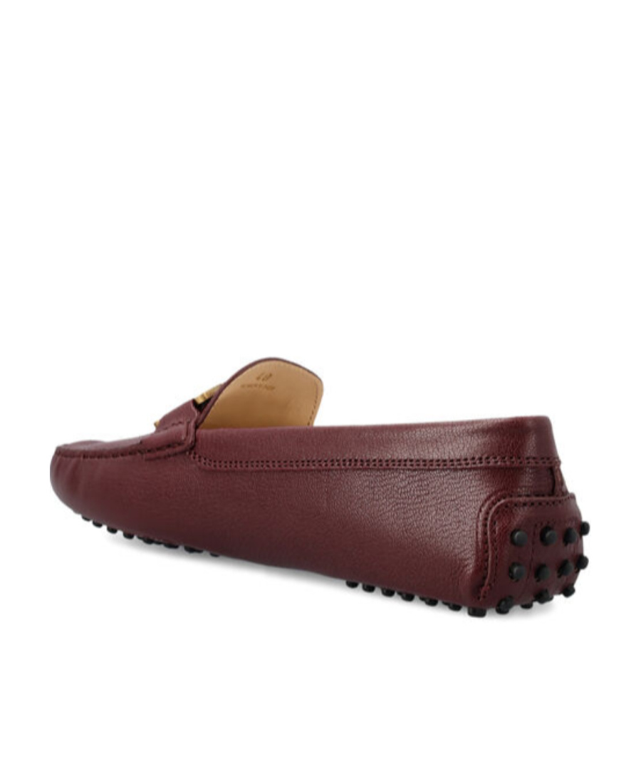 TOD'S TOD'S KATE GOMMINO LOGO PLAQUE LOAFERS 