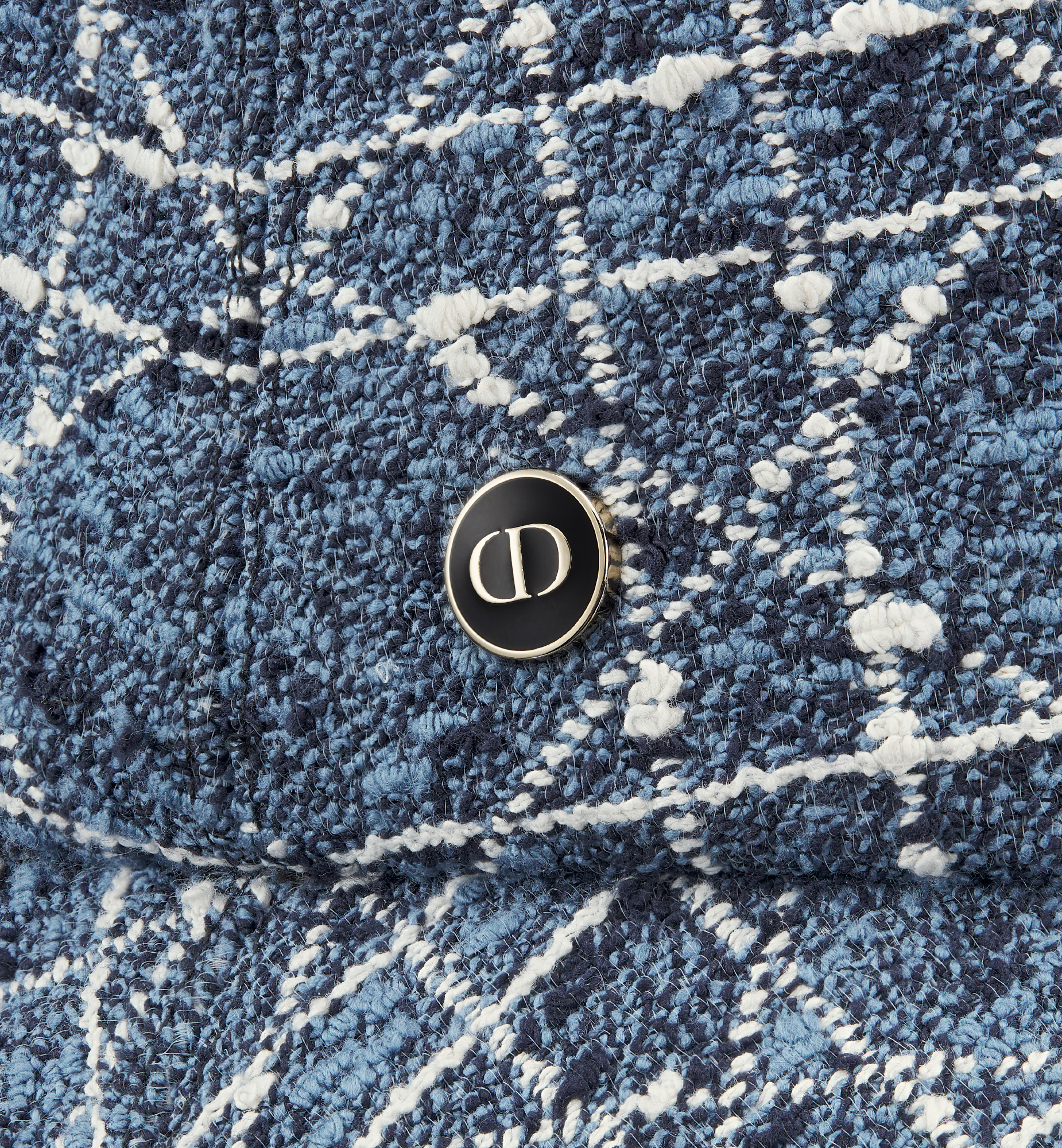 Dior Narrow-rimmed Barrel Cap In Blue