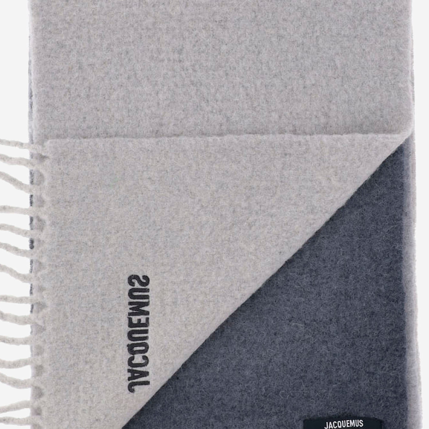 Jacquemus L Echarpe Moisson In Gray