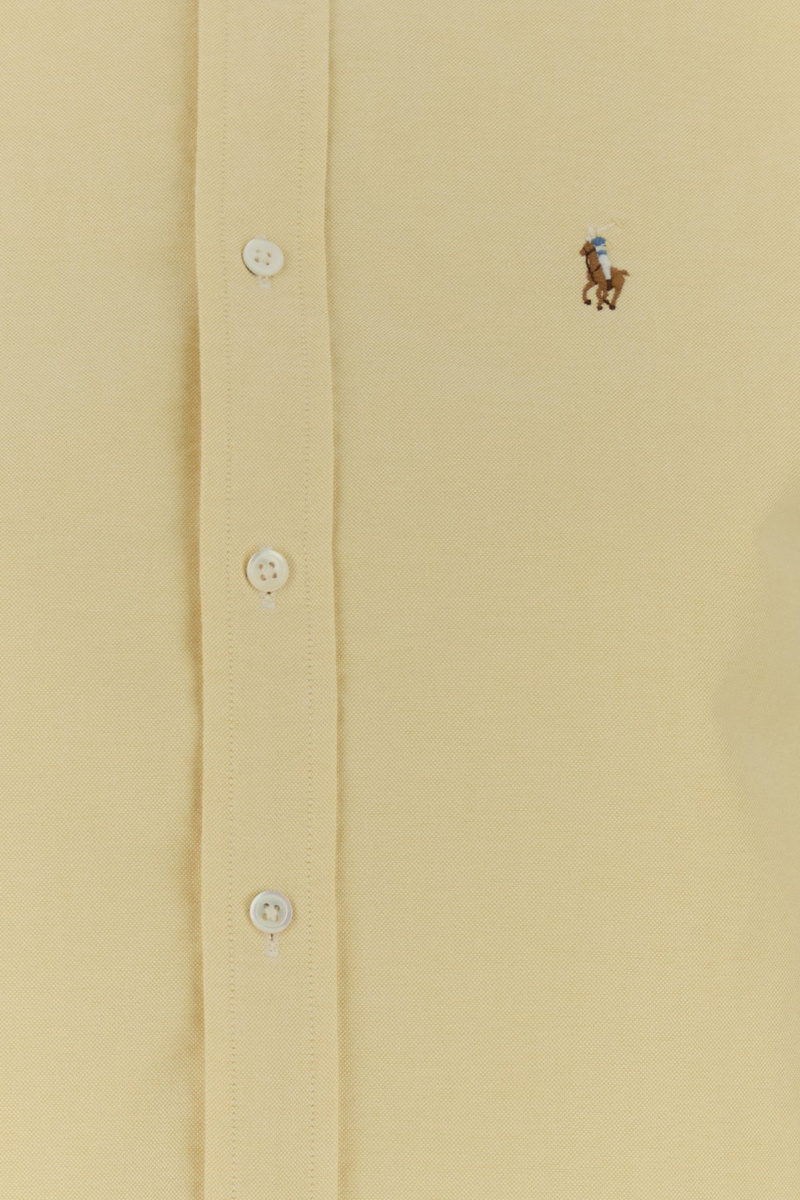Polo Ralph Lauren Long Sleeve Shirt In Yellow