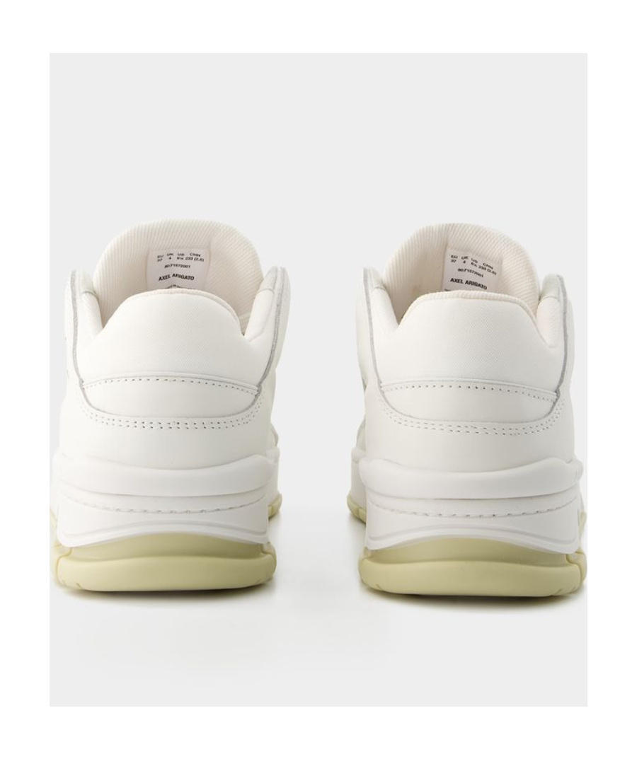 Axel Arigato Perforated Round Toe Sneaker With Recycled Dustbag In White