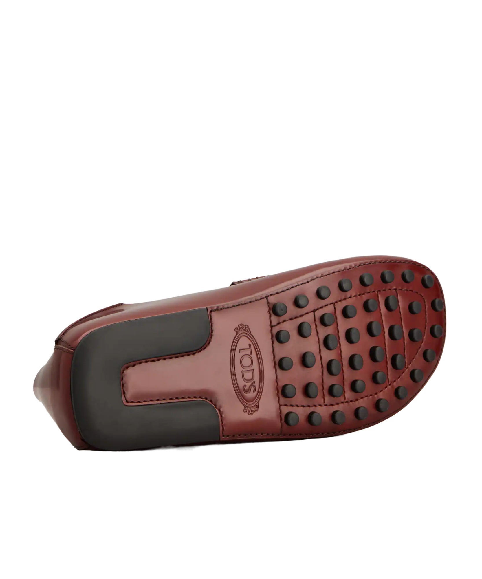 Tod's Slipper Loafers In Leather In Brown