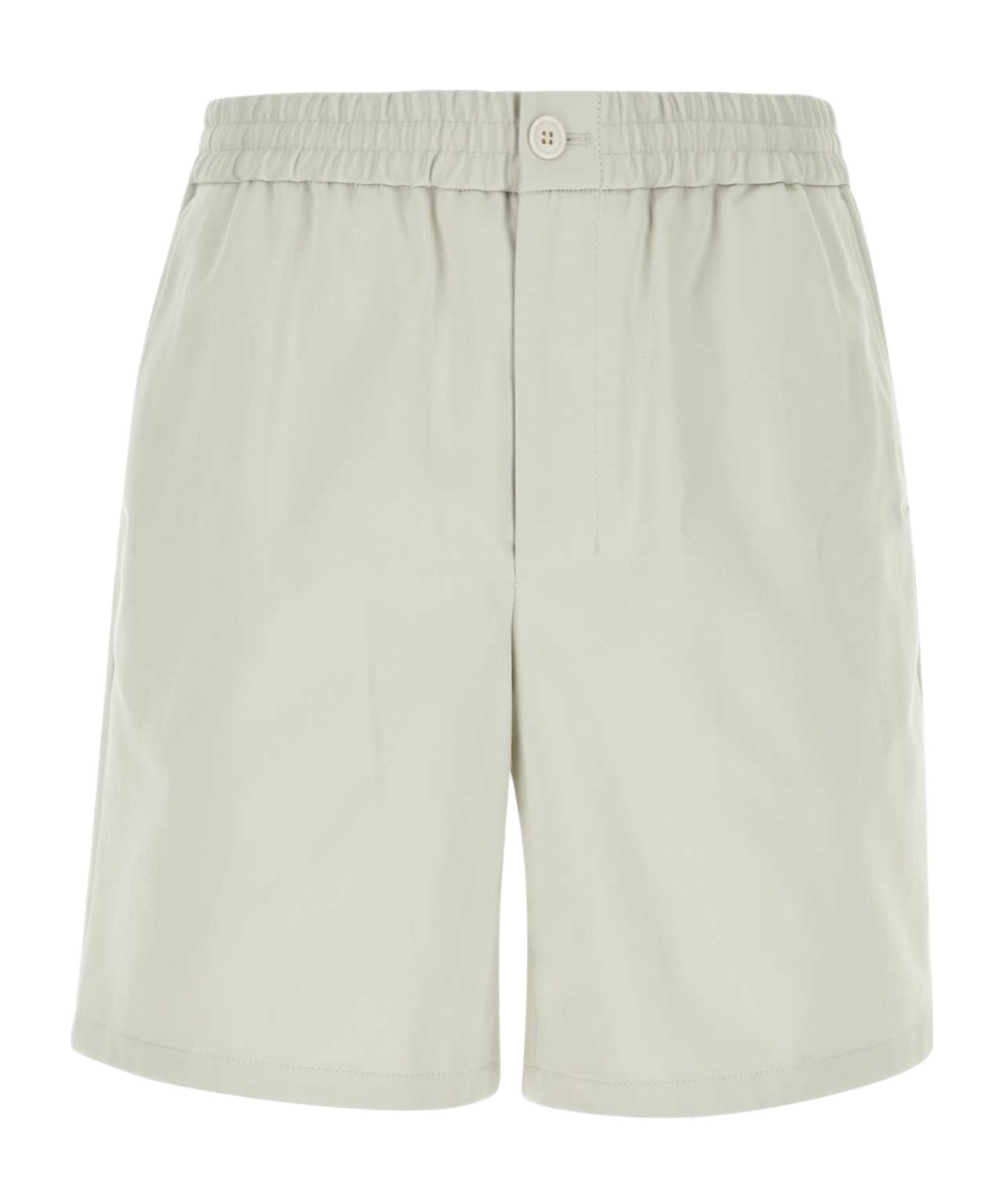 Shop Ami Alexandre Mattiussi Ami Paris Regular Fit Chino Shorts In White