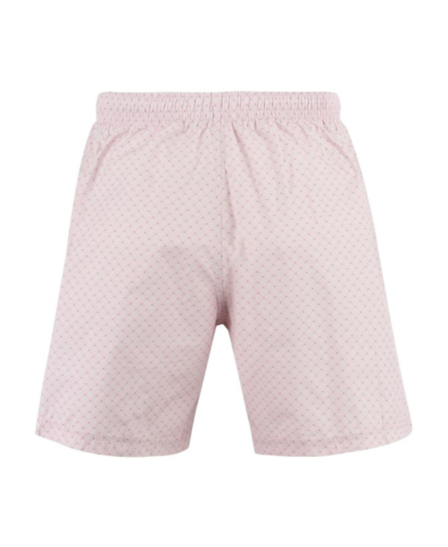 Alexander Mcqueen Skull Print Swim Shorts In Pink