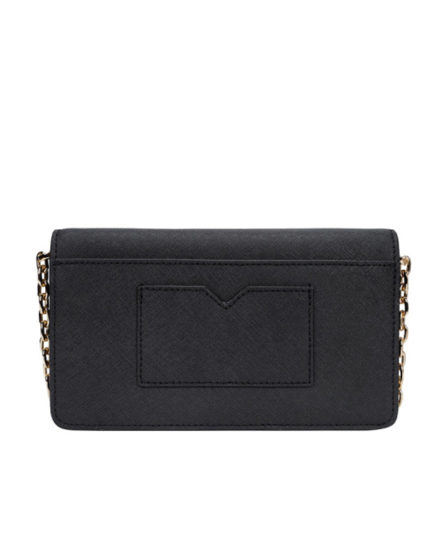 Michael Kors Small Saffiano Envelope Cross-body Bag In Black