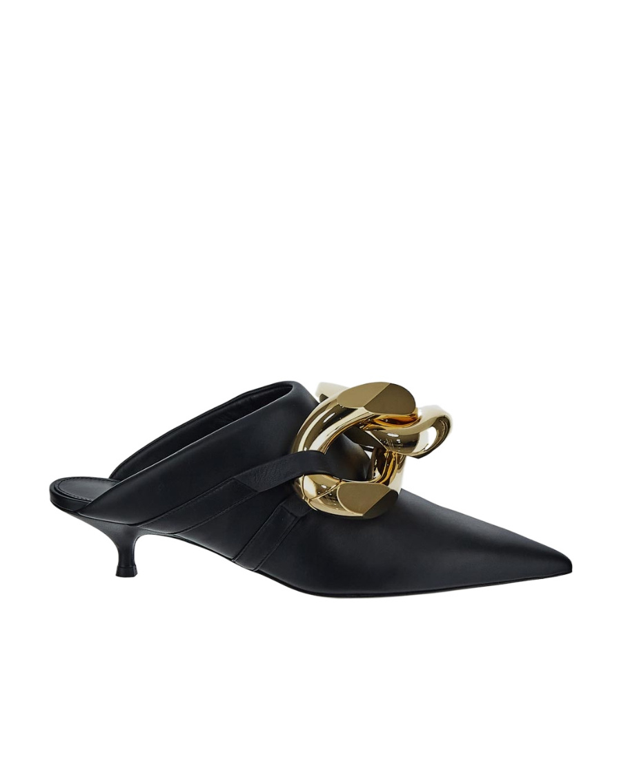 Jw Anderson Muller Low Heels In Black