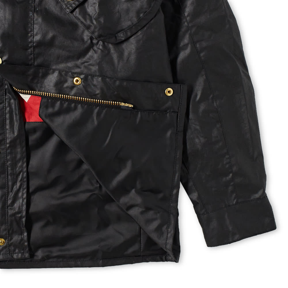 Barbour Long-sleeved Casual Jacket In Black