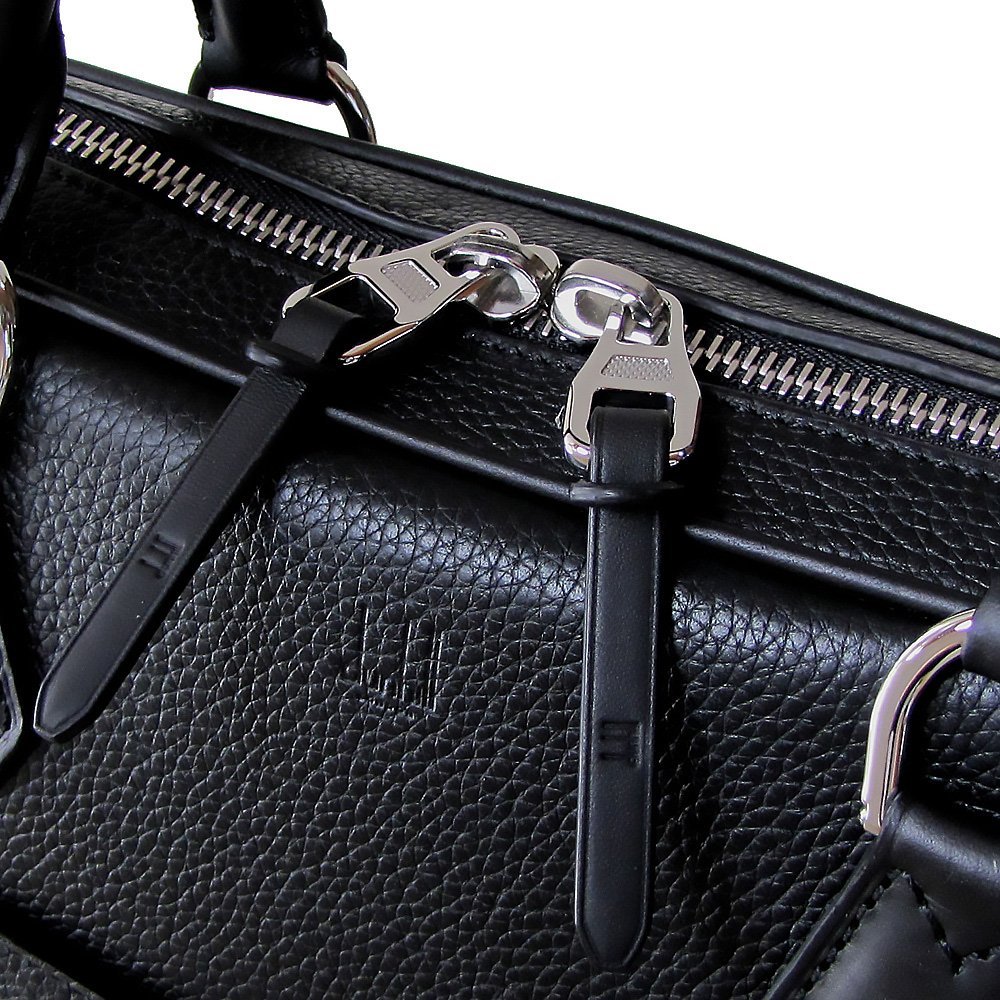 DUNHILL BLACK LOGO HANDBAG 