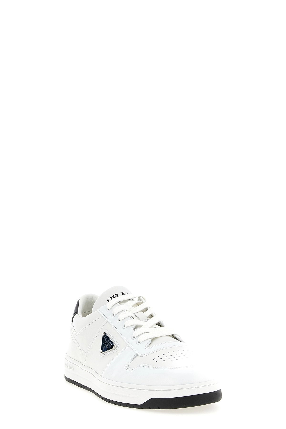 Prada Downtown Leather Low-top Sneakers