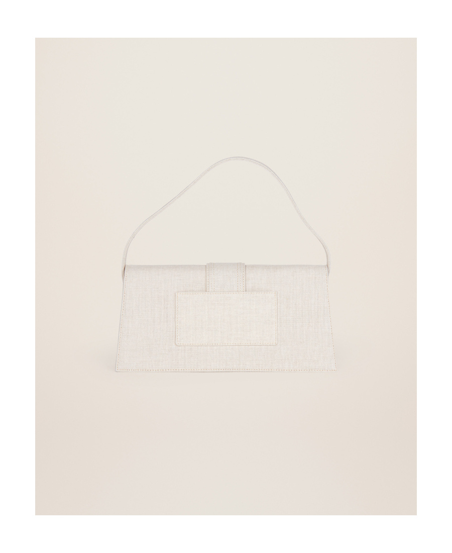 JACQUEMUS LE BAMBINO LINEN SHOULDER BAG 