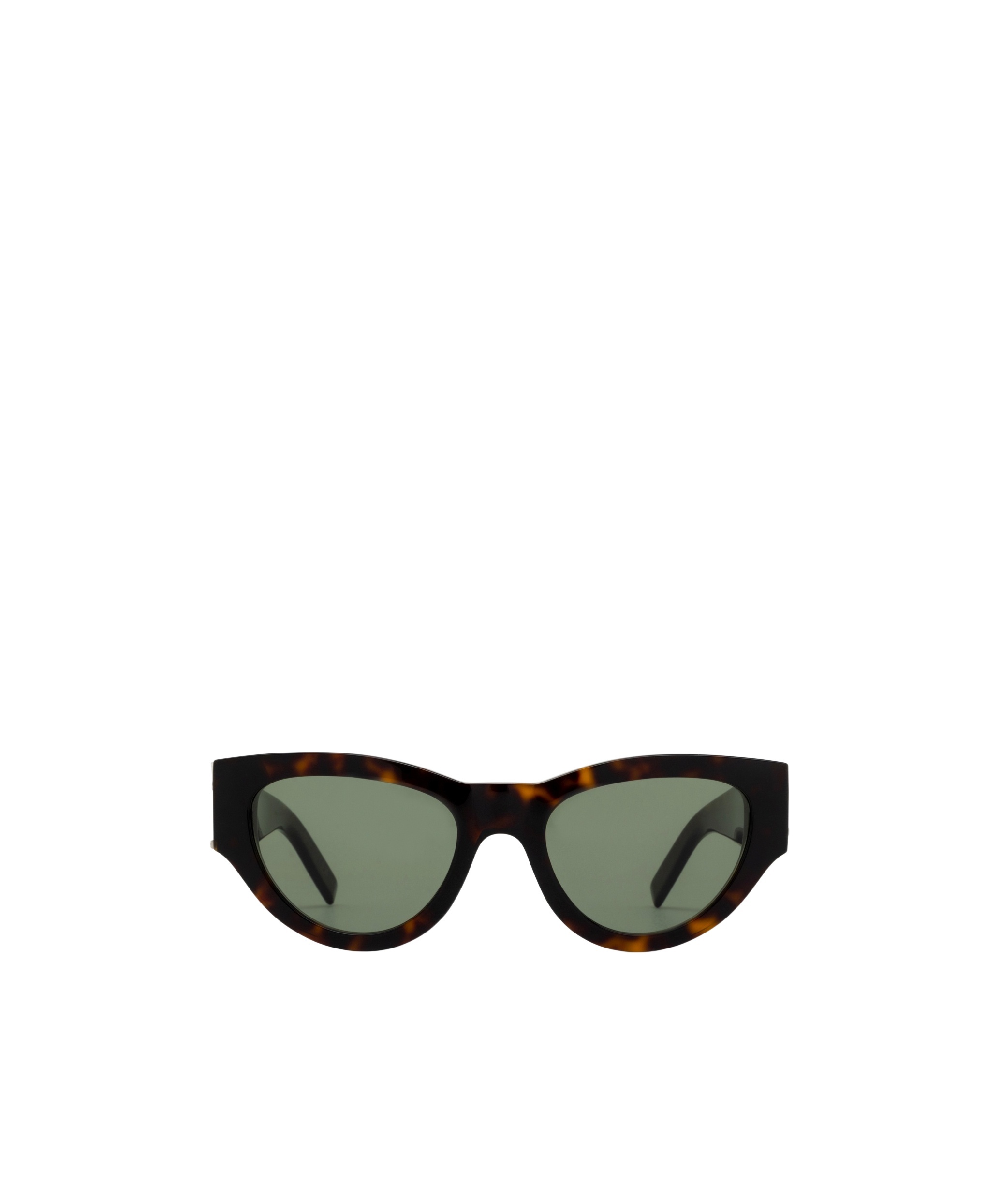 Saint Laurent Sl M94 Tortoiseshell Logo Sunglasses In Green