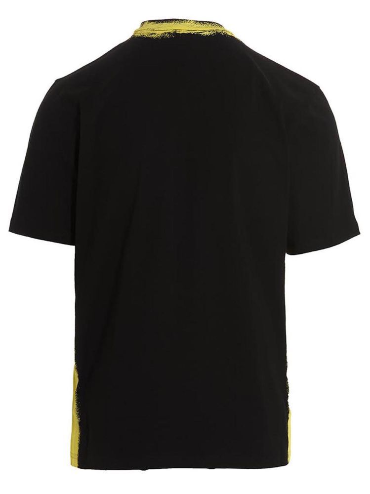 Moschino Logo-print Organic Cotton T-shirt In Black