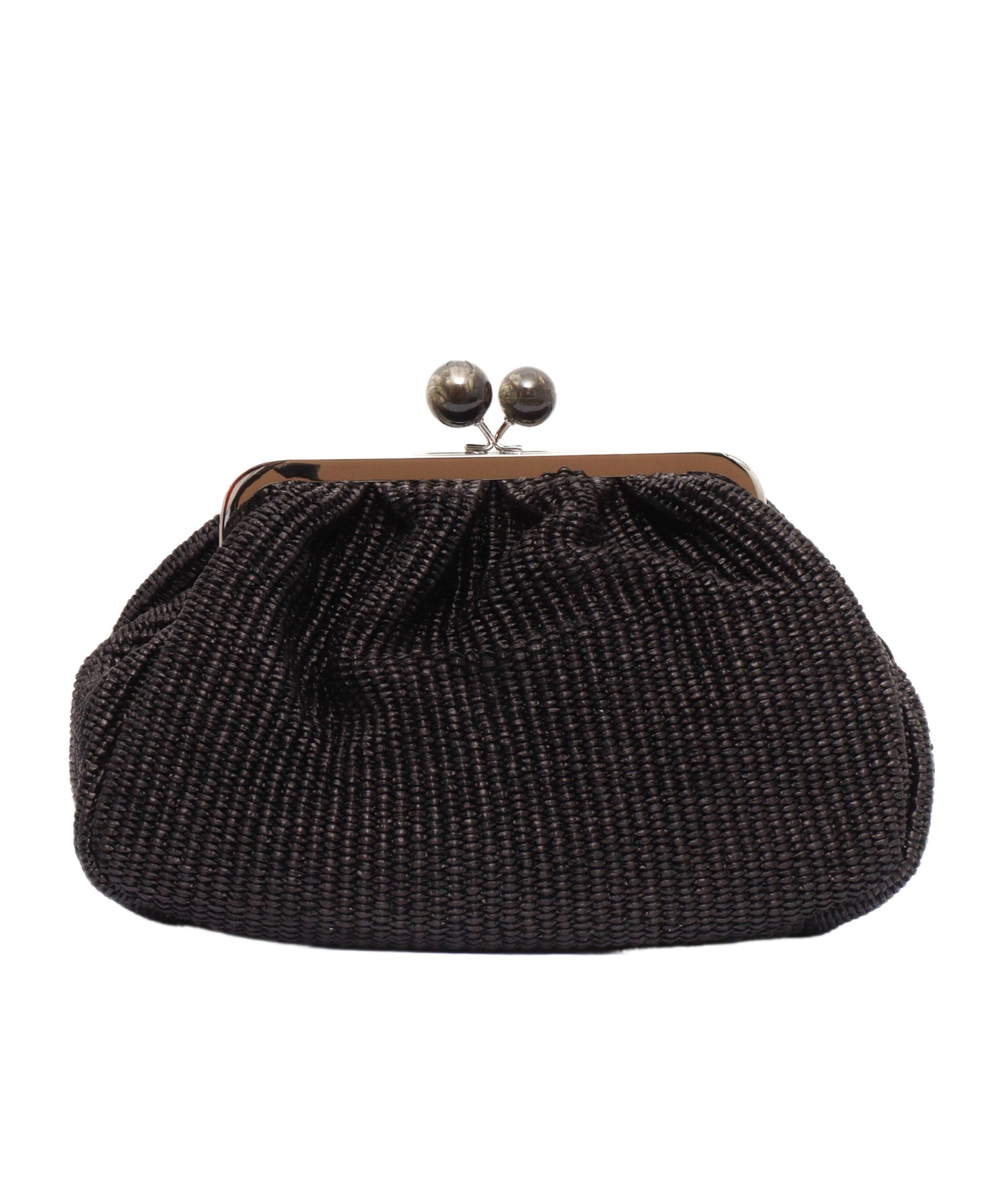 Weekend Max Mara Medium Raffia Effect Pasticcino Bag