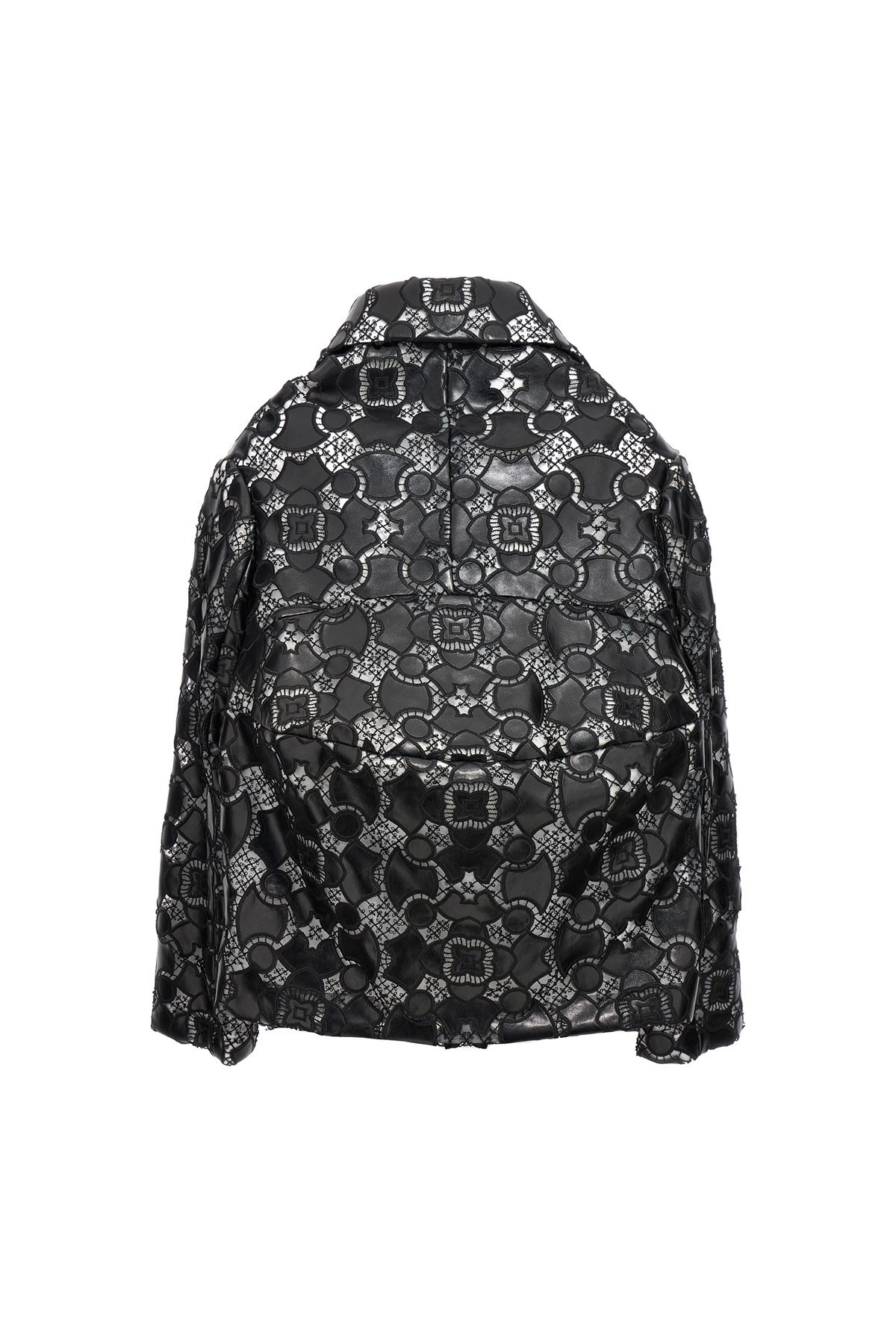 COMME DES GARÇONS COMME DES GARÇONS LACE DETAILED JACKET 