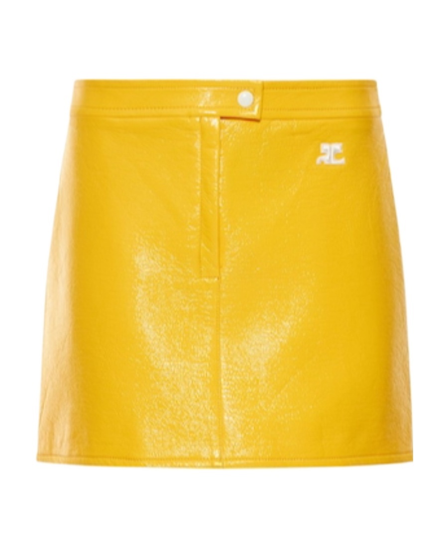 Courrèges Logo Miniskirt
