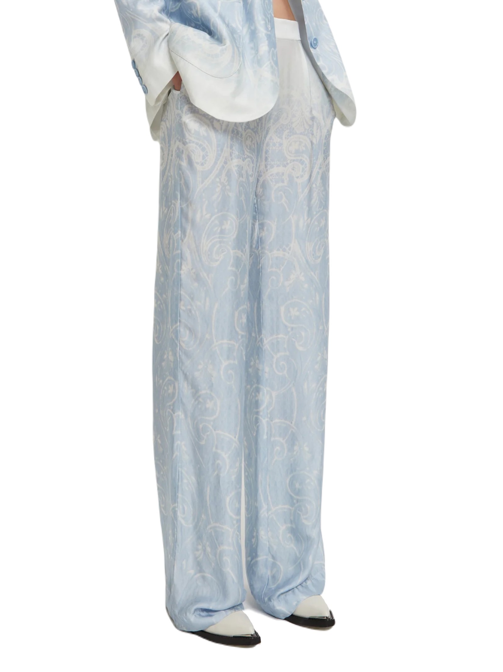Ermanno Firenze Pleated Casual Pants