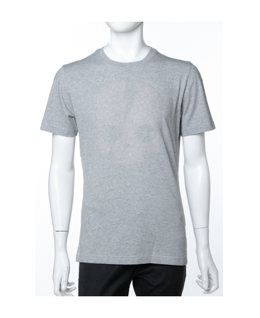 Hydrogen Logo T-shirt In Gray