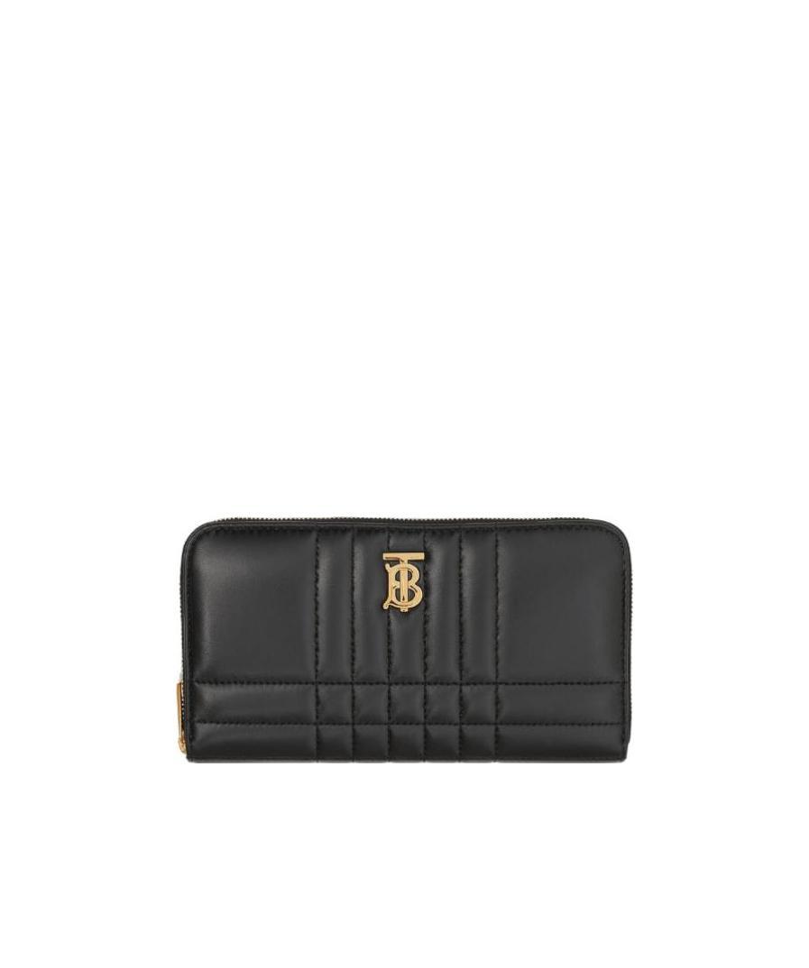 BURBERRY BURBERRY QUILTED LOLA ZIP-AROUND WALLET