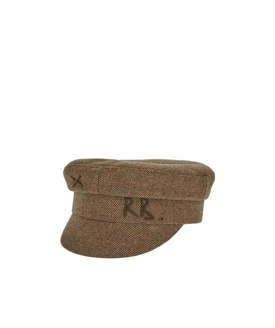 Ruslan Baginskiy Embroidered-logo Baker Hat In Brown