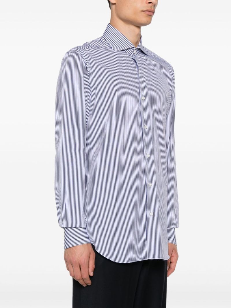 Barba Napoli Long-sleeved Shirt In Purple