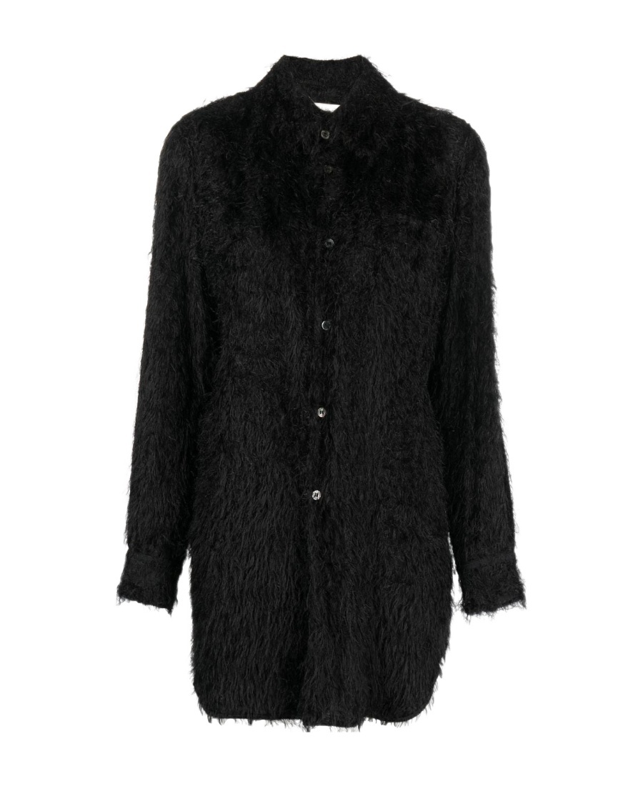 COMME DES GARÇONS TEXTURED LONG-SLEEVE SHIRT 