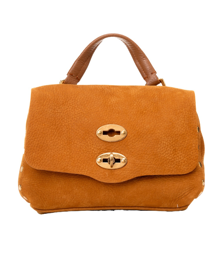 Zanellato Flip Shoulder Bag In Orange