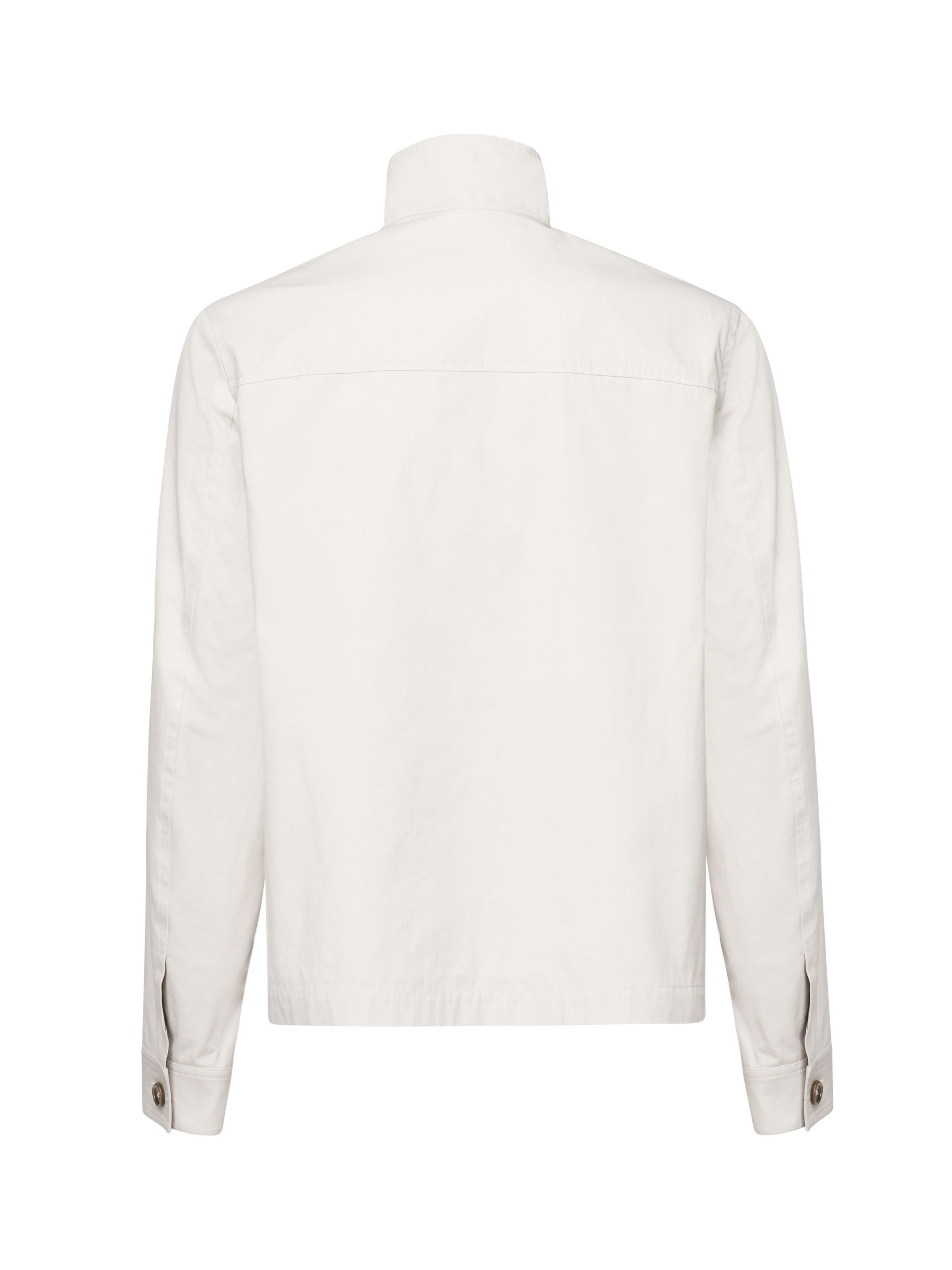 Dolce & Gabbana Jacket With Logo Application In White