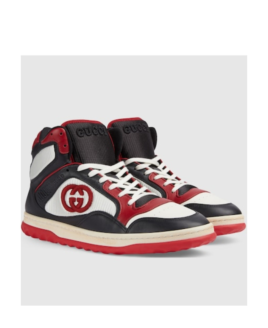 Gucci Mac80 High-top Sneakers In Black