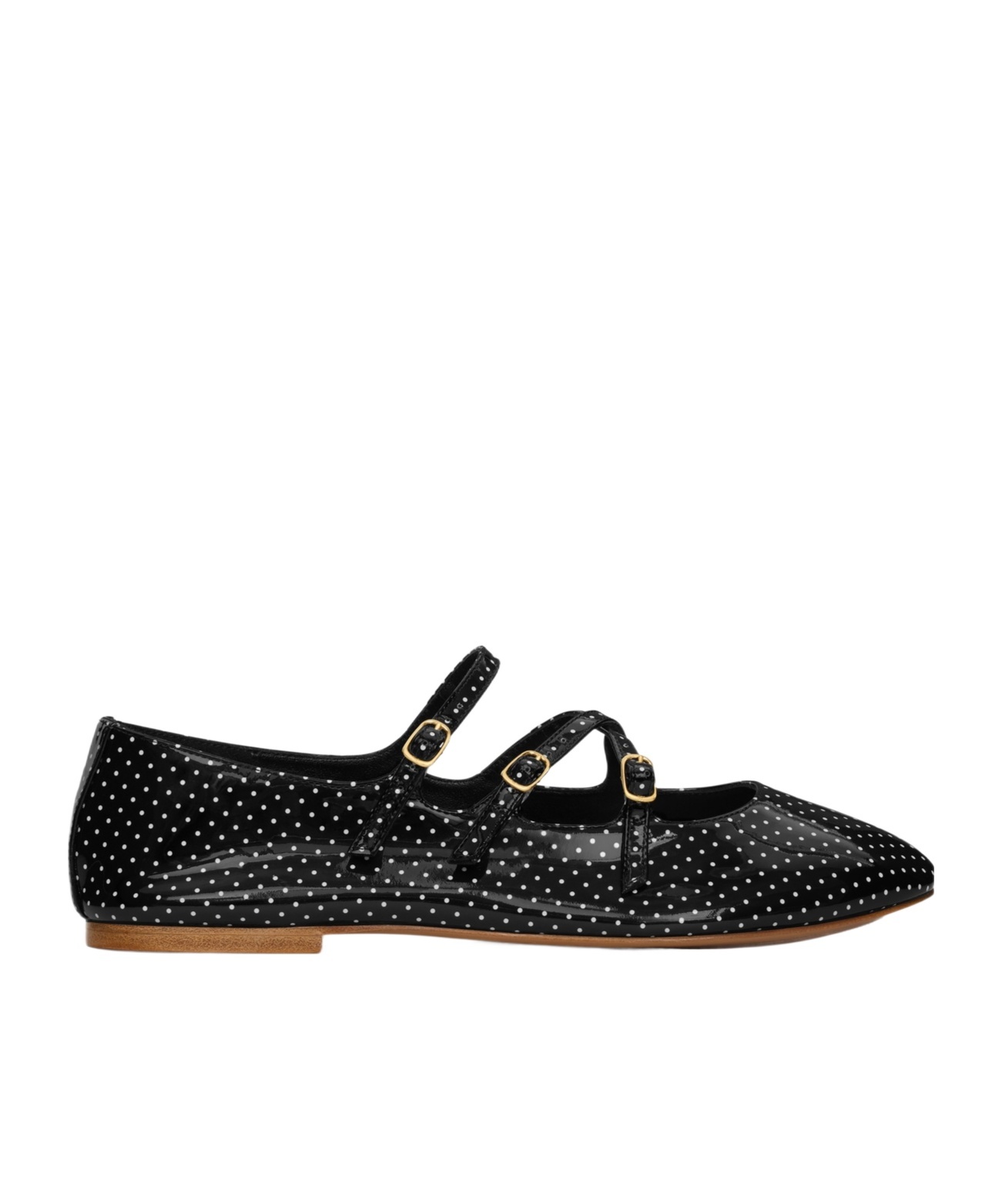 Celine Dot Printed Ballet Shoes
