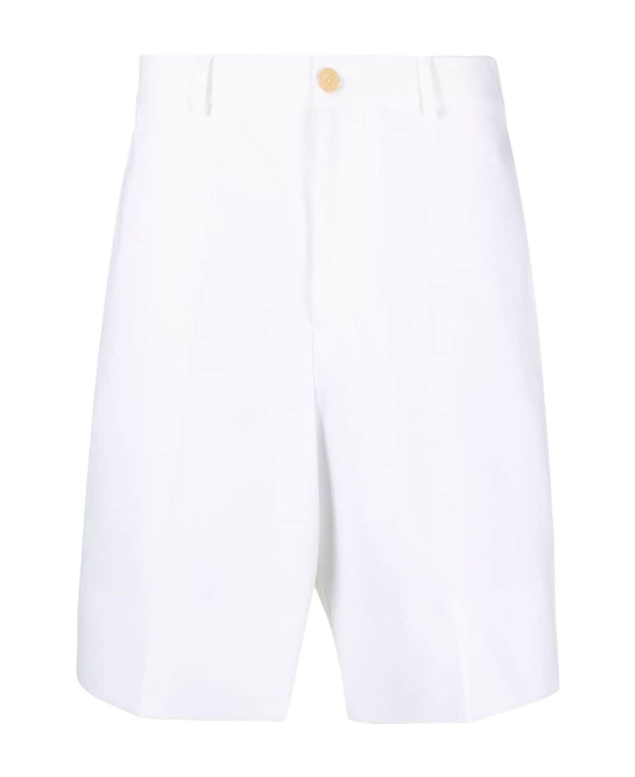 Alexander Mcqueen Tailored Bermudas In White