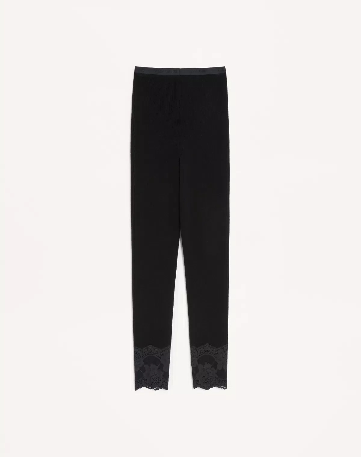 Valentino Cashmere Leggings In Black