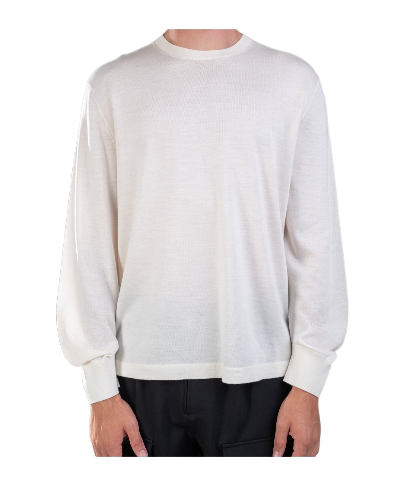 Helmut Lang Curved Sleeve Sweater