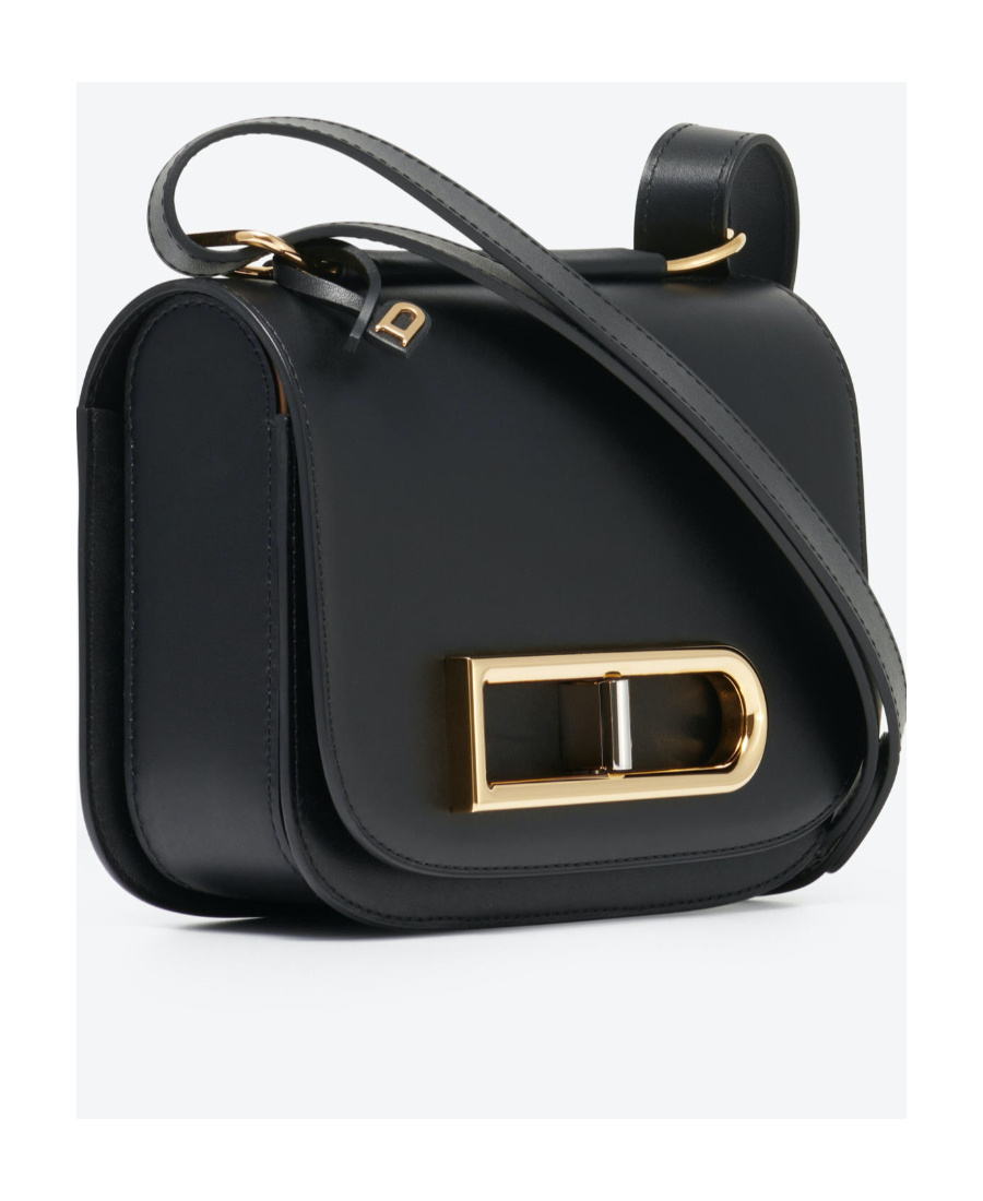 DELVAUX SMALL LINGOT LEATHER SHOULDER BAG