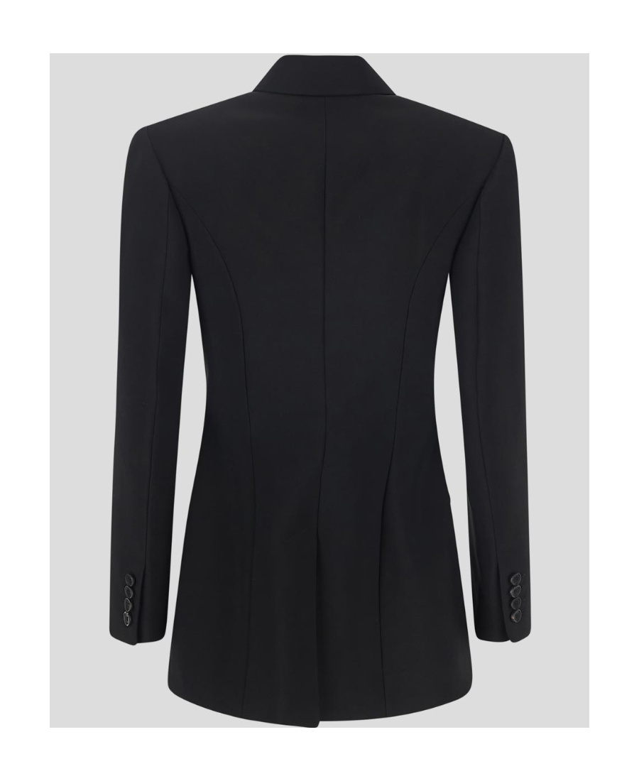 Alexander Mcqueen Women's Wool Blazer In Black