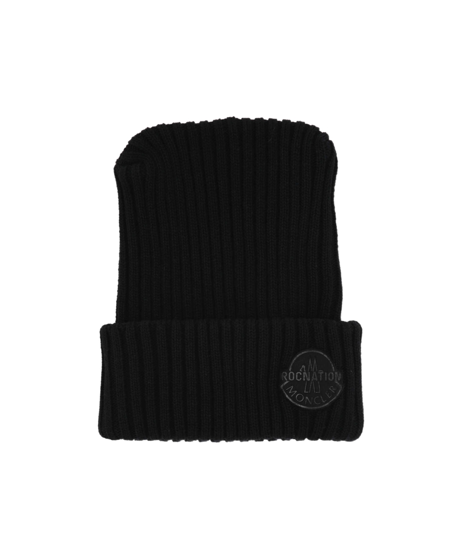 Moncler Logo Hat In Black