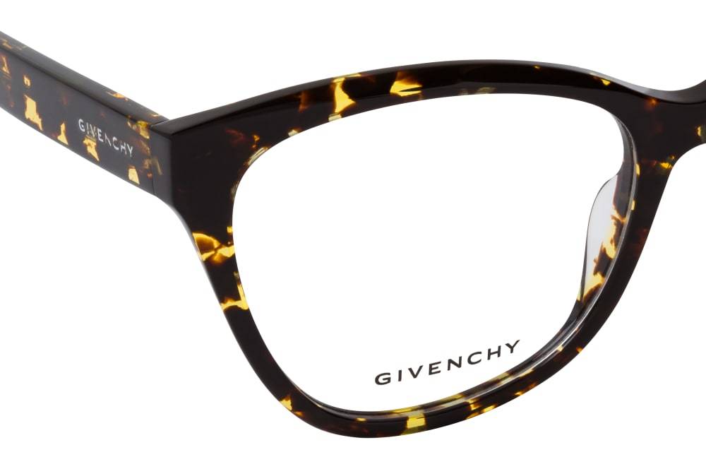 Givenchy Tortoiseshell Cat-eye Glasses In Black