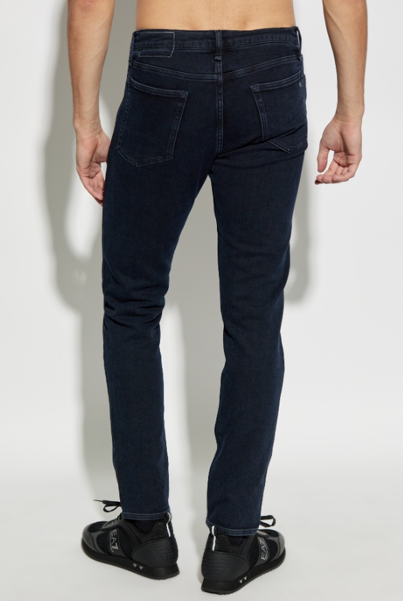 Rag & Bone Fit 2 Straight-leg Jeans In Black