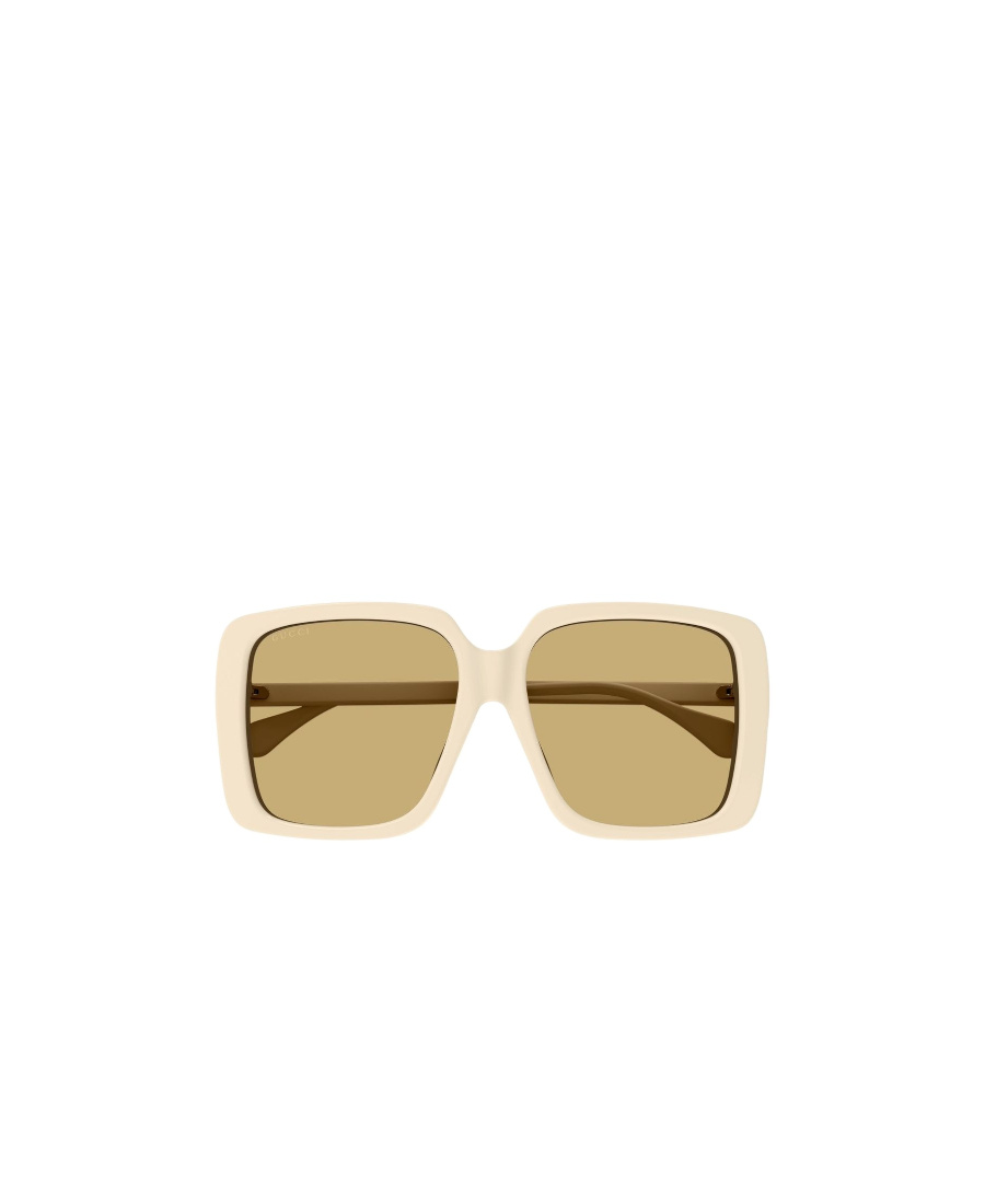 Gucci Square-frame Tinted Sunglasses In Nude