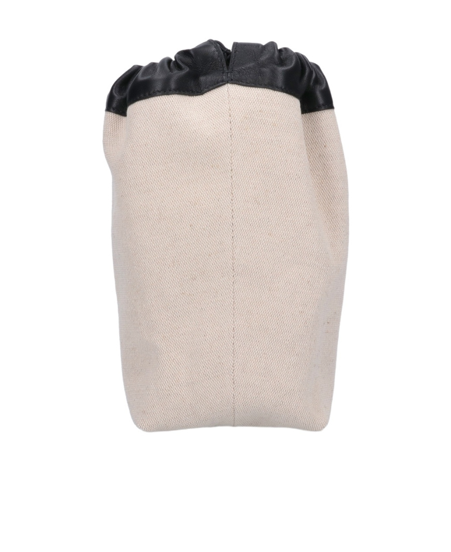 Jil Sander Logo-print Mini Bag In White