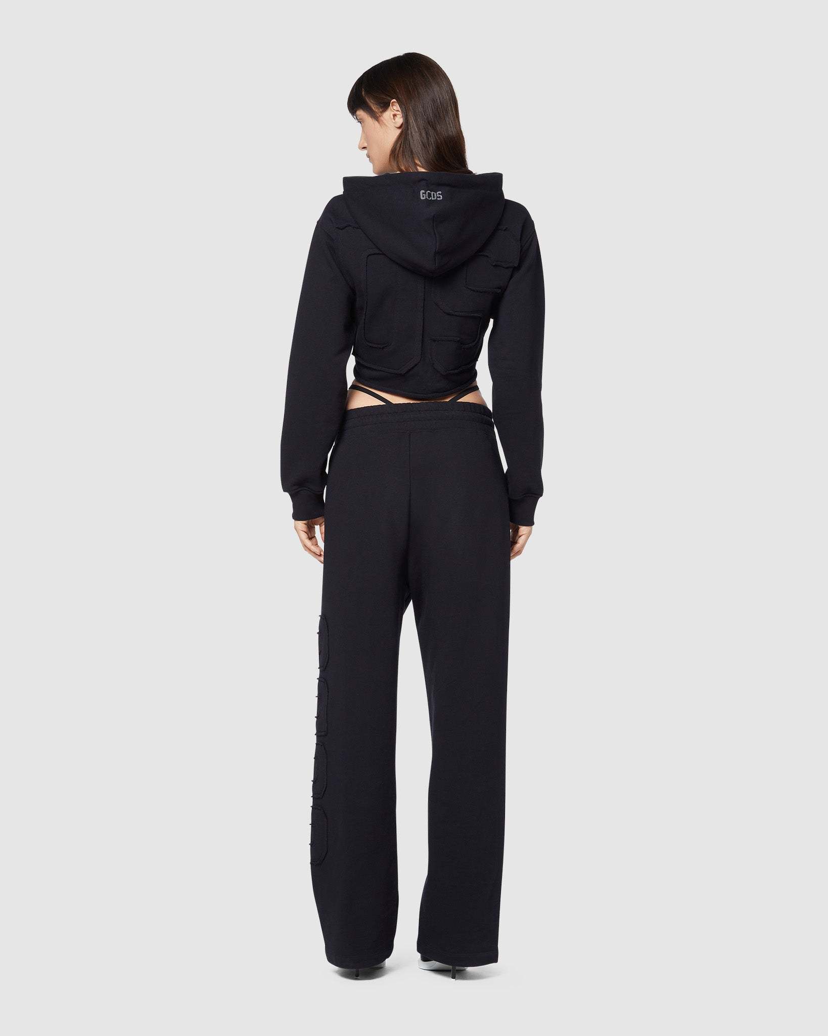 Gcds Appliqué Logo Track Pants In Black