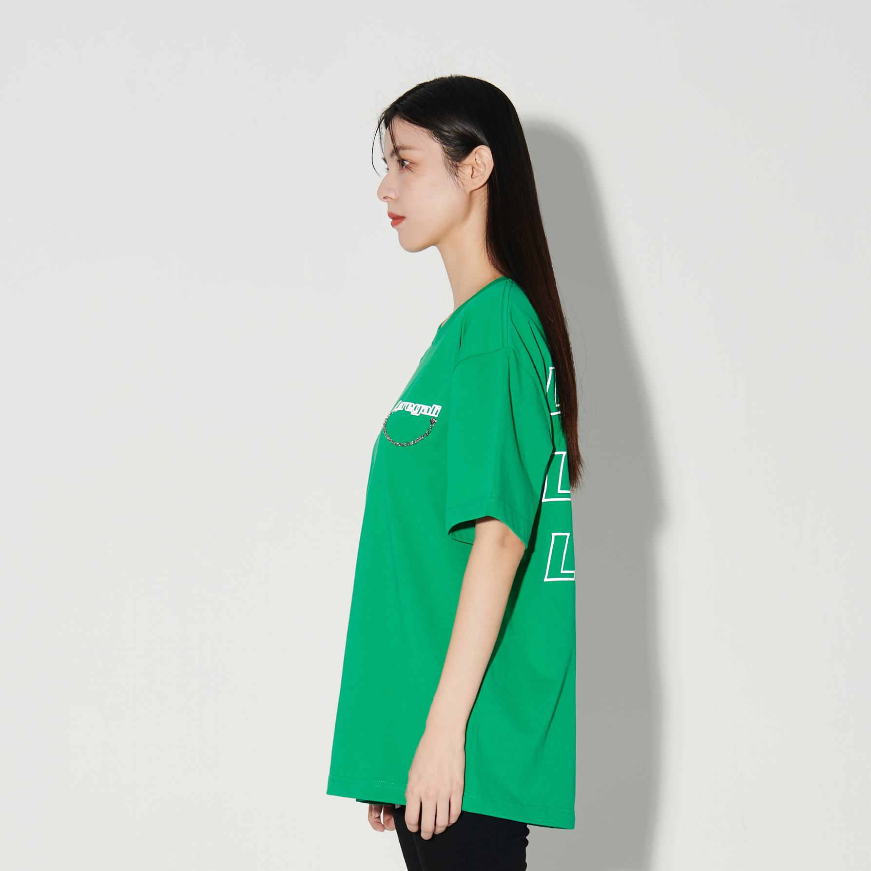 Shop Liuregali Logo Details Short-sleeved T-shirt In Green