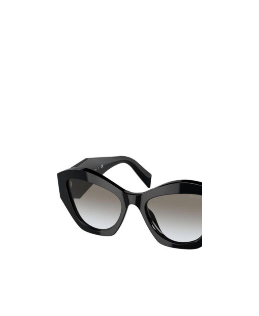 Prada Eyewear Cat-eye Frame Sunglasses In Black