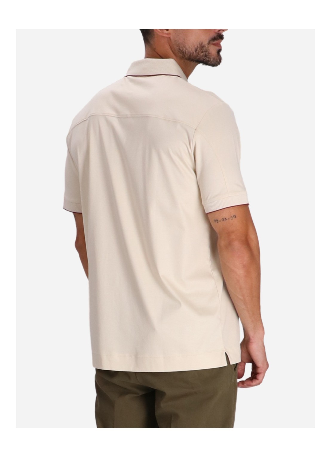 Hugo Boss X Porsche Polo Shirt In Nude