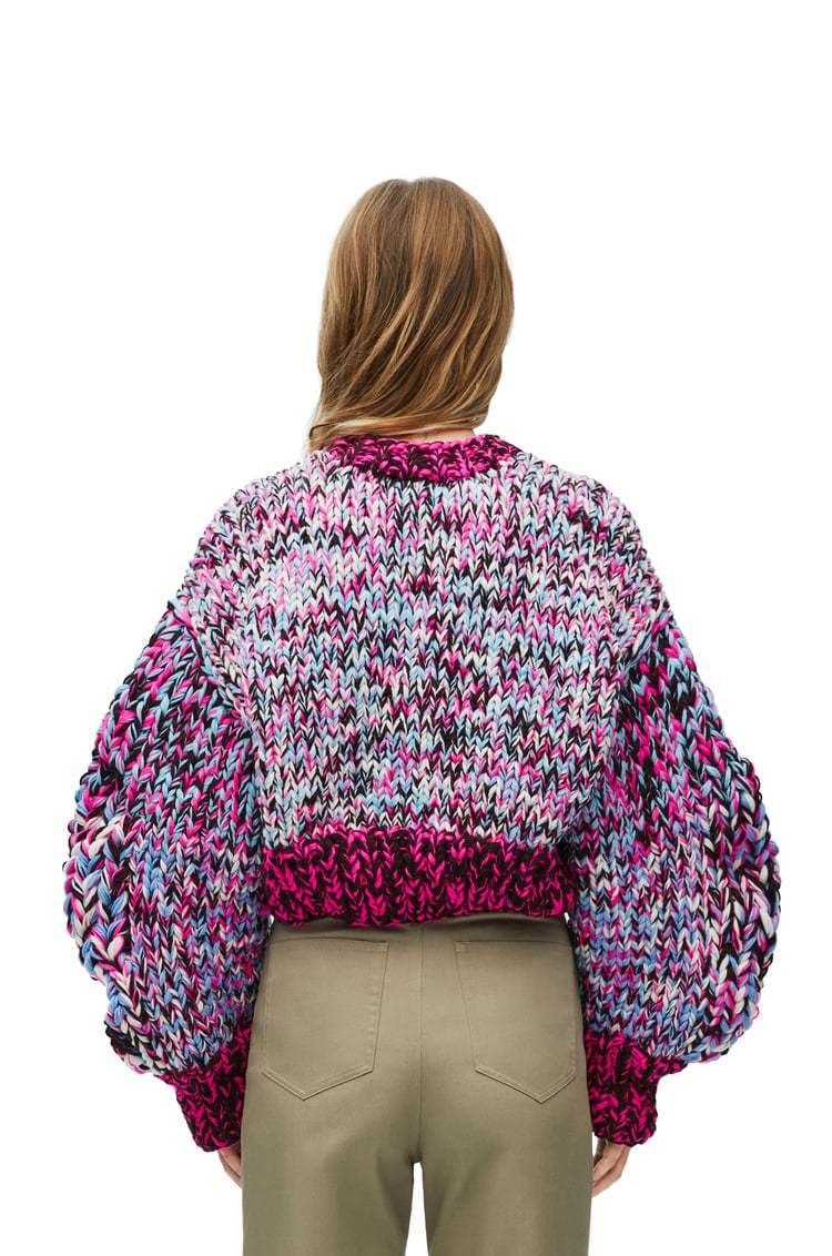 Loewe Sweater Woman Color Pink In Multicolor