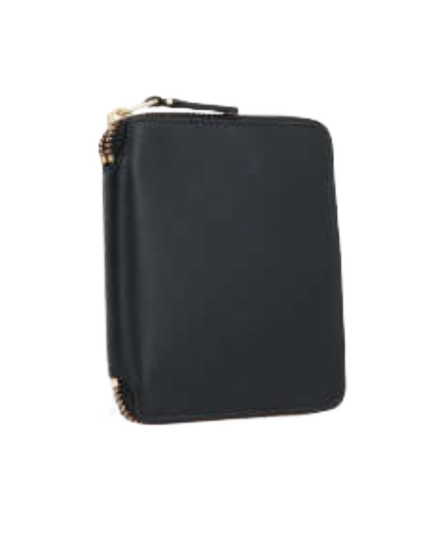 COMME DES GARÇONS COMME DES GARÇONS WALLET CHECK-PRINT INTERIOR ZIPPED WALLET
