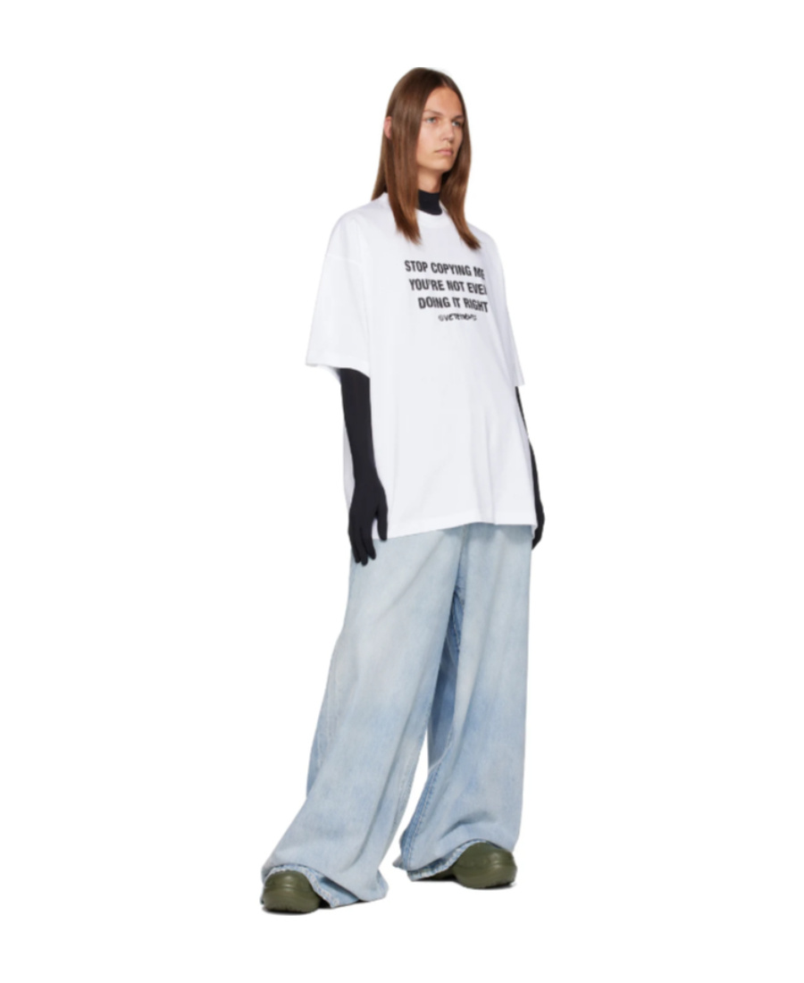 Vetements Mask-panel Skinny Jumpsuit In Black