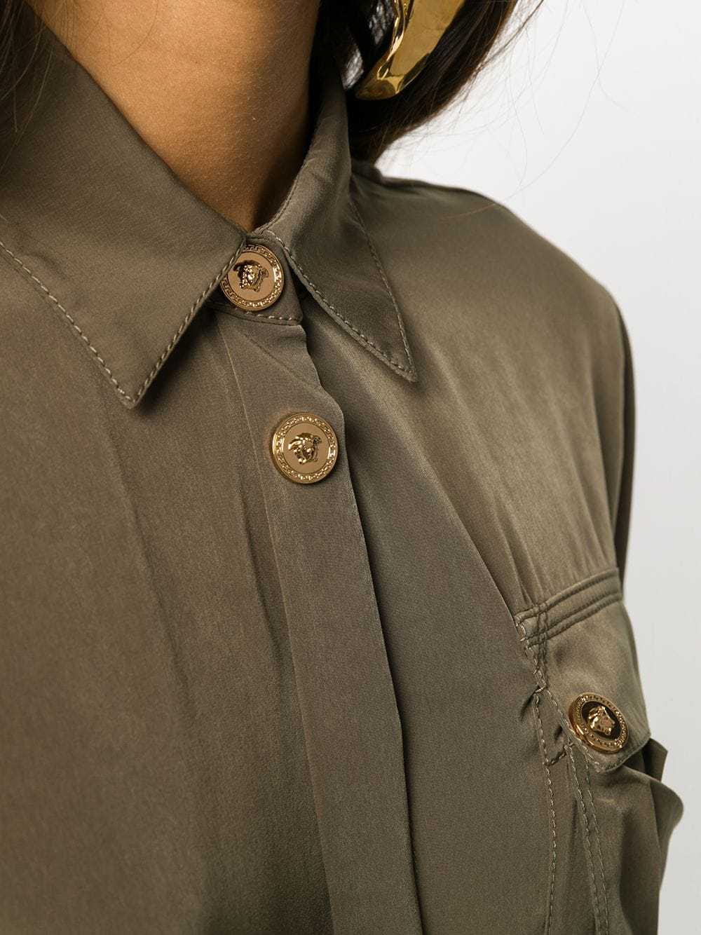 Versace Safari Midi Shirtdress