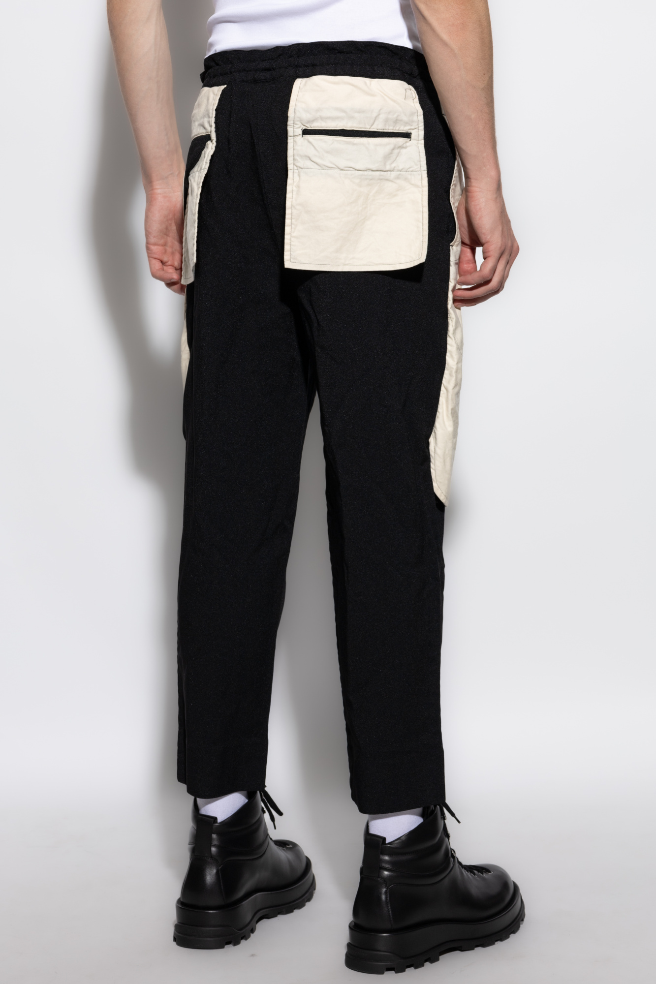 Comme Des Garçons Elastic Waist Casual Pants