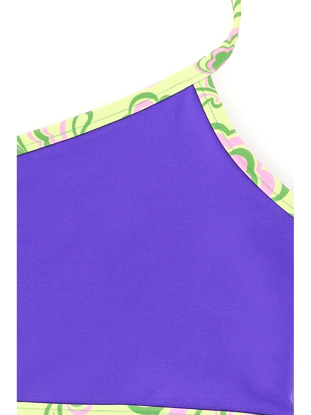 Jacquemus Purple Le Raphia 'le Haut Maillot Maio' Bikini Top In Blue