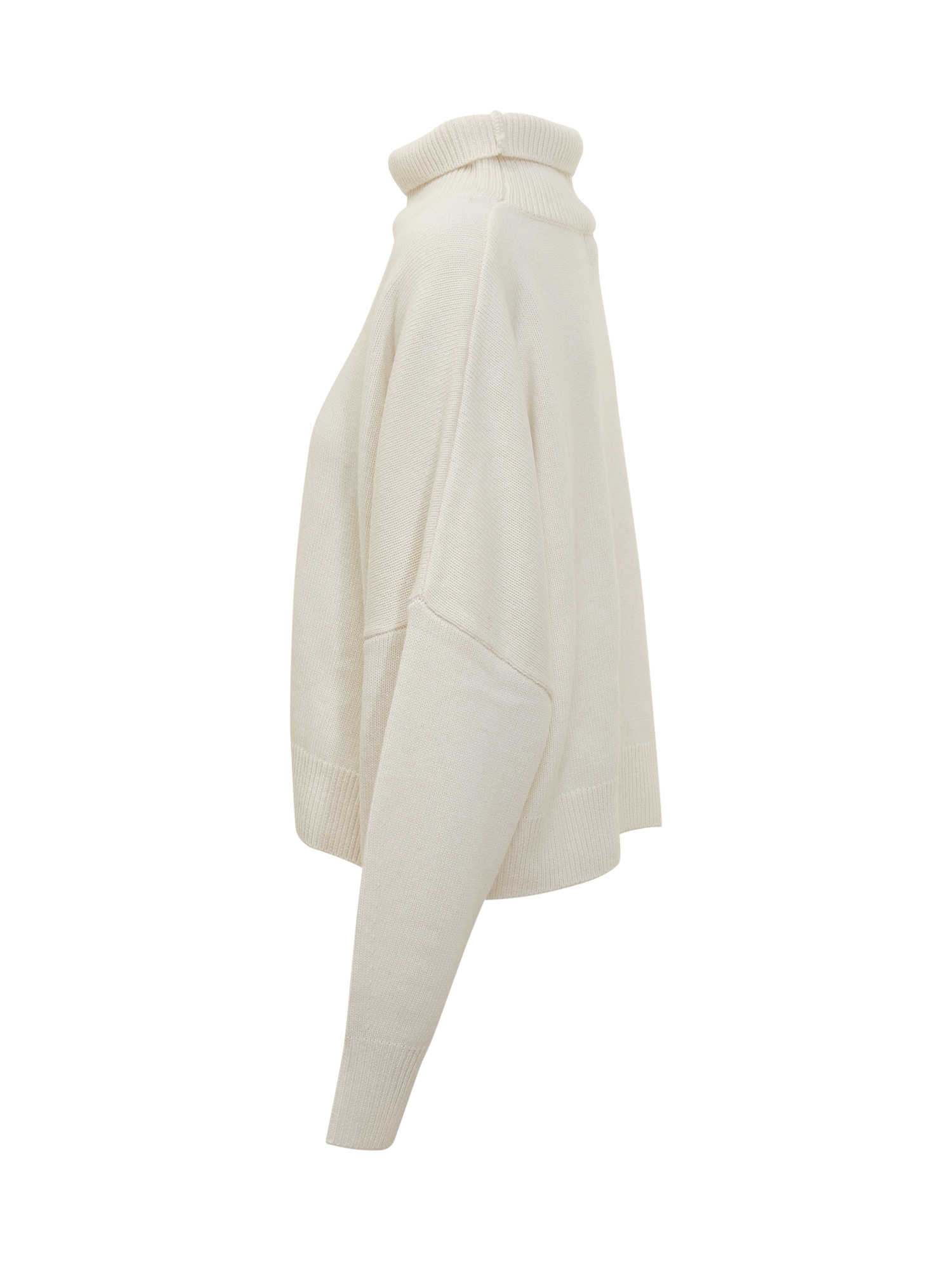 Loulou Studio High-neck Pullover Sweater In Neutral
